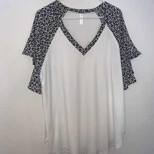 Chic Soul Leopard Blouse